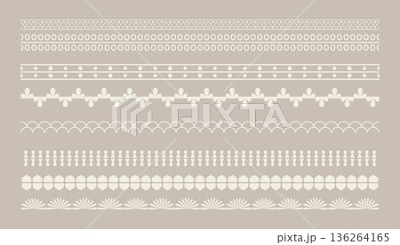 decorative and ethnic ornate border backdrop in boho style decorative and ethnic ornate border backdrop in boho style 136264165
