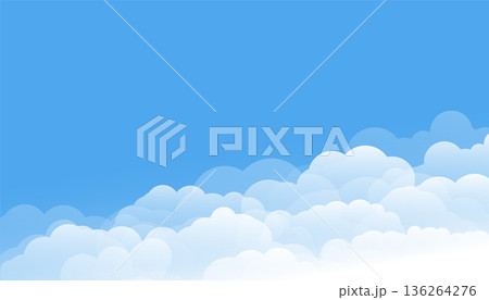 airy and fluffy cloudy sky wallpaper with text space airy and fluffy cloudy sky wallpaper with text space 136264276