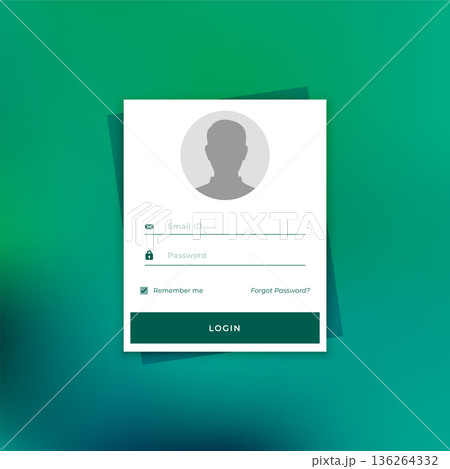 registration login checkbox template with easy user interface registration login checkbox template with easy user interface 136264332