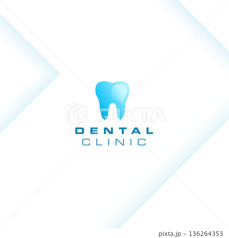 professional dental clinic teeth logo sign template 136264353