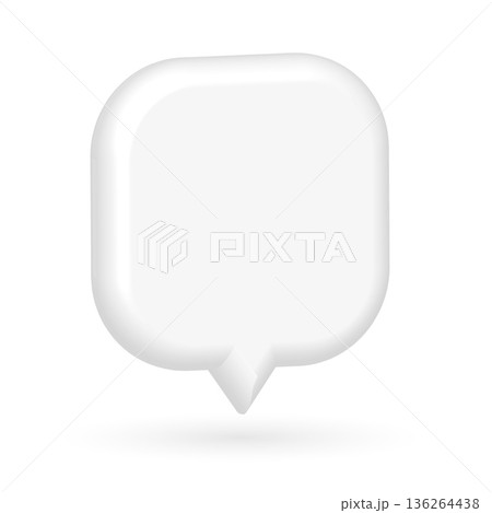 3d style web chat box sign template for comment or feedback 3d style web chat box sign template for comment or feedback 136264438