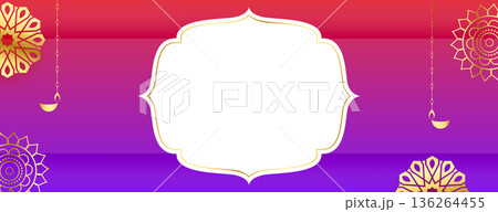 happy diwali greeting wallpaper with text space 136264455