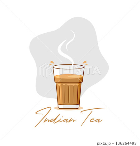 simple indian tea time background for business promo simple indian tea time background for business promo 136264495