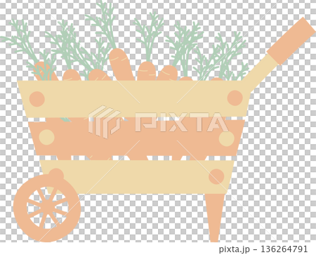 happy easter festival with wheelbarrow garden farm cart element, pastel color, flat png illustration cartoon character happy easter festival with wheelbarrow garden farm cart element, pastel color, flat png illustration cartoon character 136264791