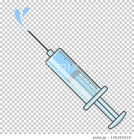 注射器のアイコン 136265019