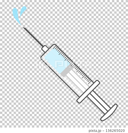 注射器のアイコン 136265020