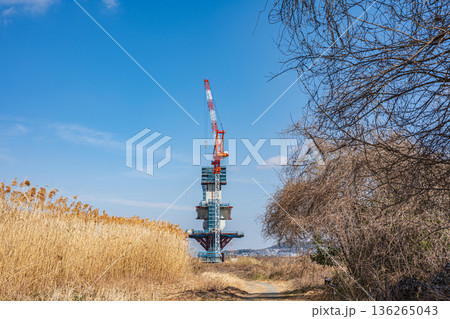 新名神高速道路建設工事　大阪府高槻市 136265043