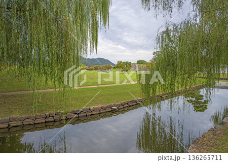 赤穂城 二の丸庭園の風景 136265711