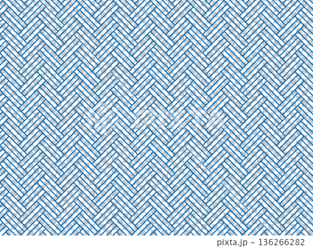 藍色柏樹籬笆圖案背景 136266282