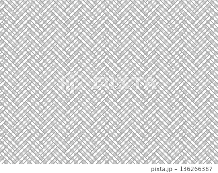 灰色の檜垣文様の背景 136266387