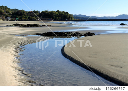 美しい海岸の風景 136266767