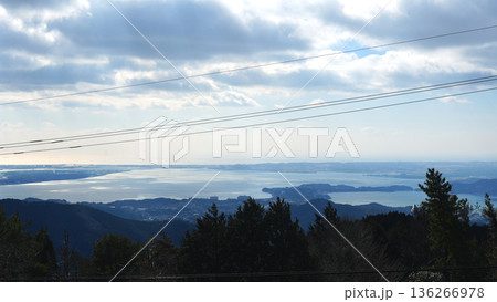 富幕山展望台から望む浜名湖方面 136266978