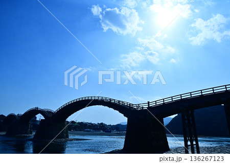 岩国観光、定番の錦帯橋は渡らなきゃね！ 136267123