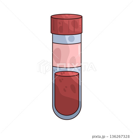 Illustration of blood test 136267328