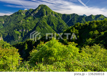 戸隠山・八方睨から見る高妻山 136268018