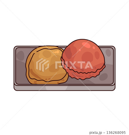Illustration of Ice cream 136268095
