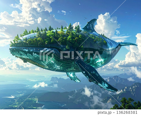 浮遊する鯨 136268381