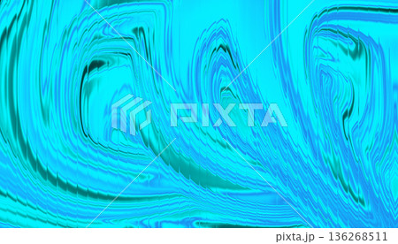 Vibrant Cyan Blue Abstract Liquid Swirl Background Vibrant Cyan Blue Abstract Liquid Swirl Background 136268511