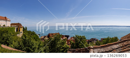 beautiful coastline of Bodensee Lake beautiful coastline of Bodensee Lake 136269053