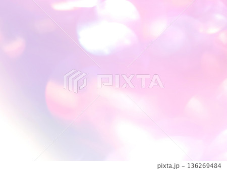 キラキラと輝くピンク色の背景 136269484