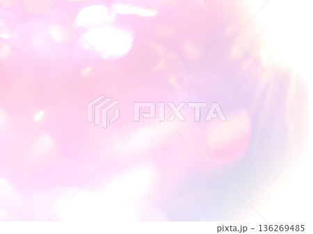 キラキラと輝くピンク色の背景 136269485