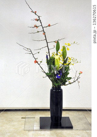 生け花～新春の花 136270615