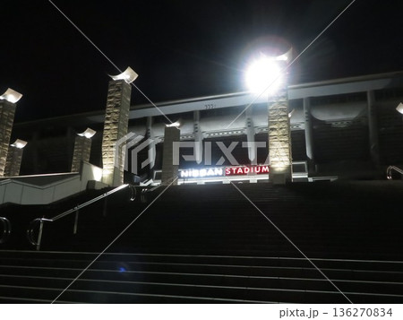 日産スタジアム 夜 日産スタジアム 夜 136270834