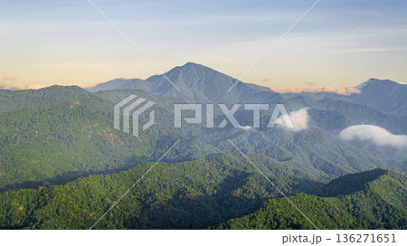 Majestic Green Mountain Landscape for ESG Sustainability and Environmental Conservation Majestic Green Mountain Landscape for ESG Sustainability and Environmental Conservation 136271651