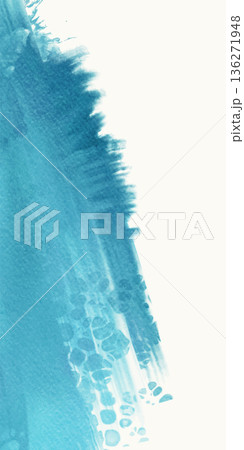 Abstract Blue Watercolor Texture vector Background Abstract Blue Watercolor Texture vector Background 136271948