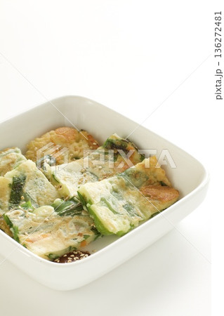 韓国料理のにらチヂミ 136272481