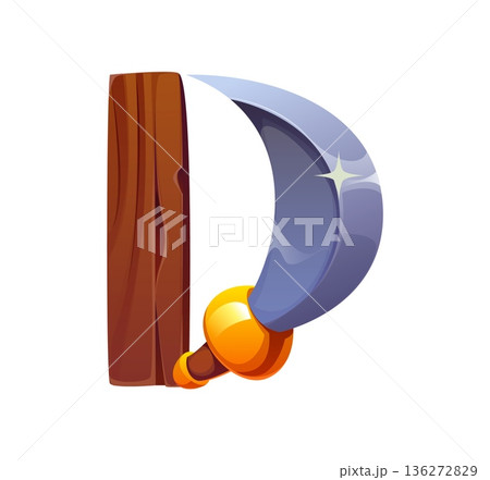 Pirate font or Caribbean corsair typeface letter D for cartoon piracy english alphabet, vector type. Pirate sword sabers or corsair sailor dagger blades in letter D shape for Medieval pirate font ABC Pirate font or Caribbean corsair typeface letter D for cartoon piracy english alphabet, vector type. Pirate sword sabers or corsair sailor dagger blades in letter D shape for Medieval pirate font ABC 136272829