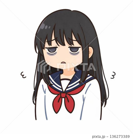 陰キャ女子、思考停止中 陰キャ女子、思考停止中 136273389