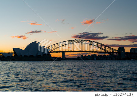 Sydney, iconic landmarks of Australia. 136274137