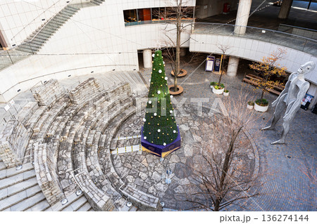 東京オペラシティのクリスマスツリーを散策　東京都新宿区西新宿 136274144