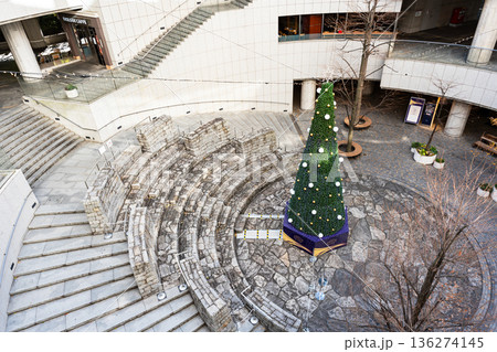 東京オペラシティの可愛いクリスマスツリー　東京都新宿区西新宿 136274145