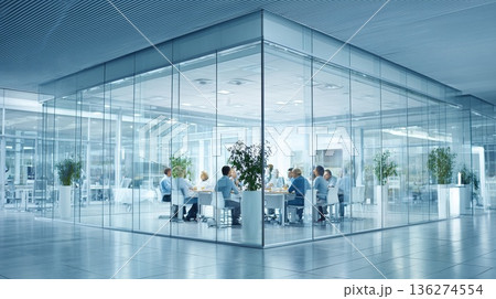 business people walking on staircase 136274554