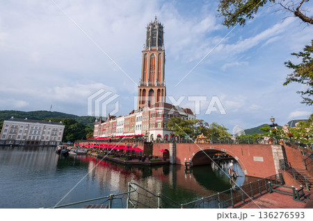 Domtoren, symbolic tower of Huis Ten Bosch, Nagasaki, Japan 136276593
