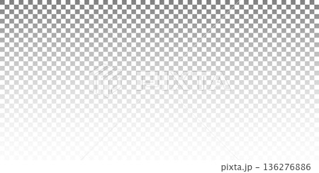 Checkered background with transparent grid pattern and soft gradient. Grey and white checker squares create seamless texture. Digital backdrop with geometric tiles for design templates. Checkered background with transparent grid pattern and soft gradient. Grey and white checker squares create seamless texture. Digital backdrop with geometric tiles for design templates. 136276886