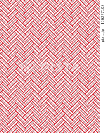 Red cypress fence pattern background 136277108