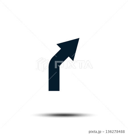 Road Sign Vector Logo Template Illustration EPS 10 136278488