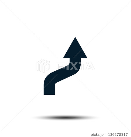 Road Sign Vector Logo Template Illustration EPS 10 Road Sign Vector Logo Template Illustration EPS 10 136278517