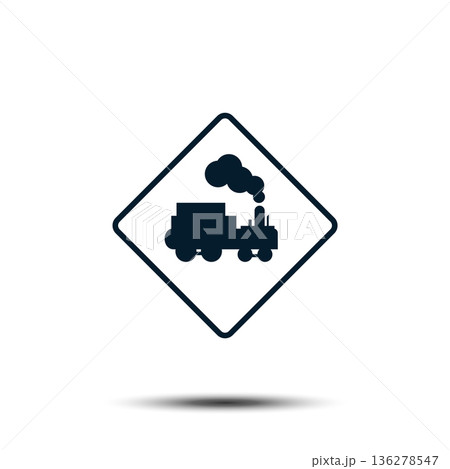 Road Sign Vector Logo Template Illustration EPS 10 Road Sign Vector Logo Template Illustration EPS 10 136278547
