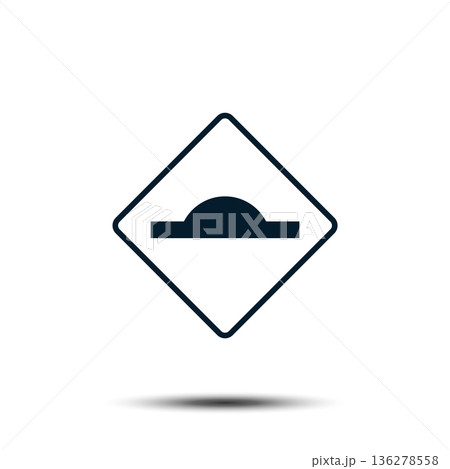Road Sign Vector Logo Template Illustration EPS 10 136278558