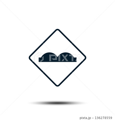 Road Sign Vector Logo Template Illustration EPS 10 136278559