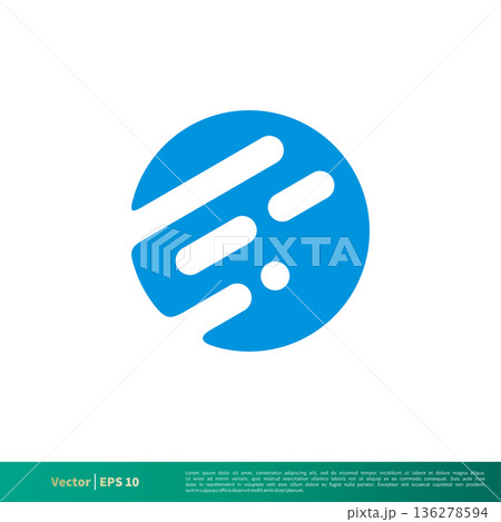 Abstract Line and Dot Icon Vector Logo Template Illustration Design. Vector EPS 10. Abstract Line and Dot Icon Vector Logo Template Illustration Design. Vector EPS 10. 136278594
