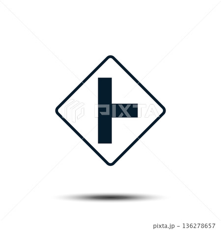 Road Sign Vector Logo Template Illustration EPS 10 Road Sign Vector Logo Template Illustration EPS 10 136278657