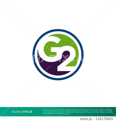 G 2 Letter Icon Vector Logo Template Illustration Design. Vector EPS 10. G 2 Letter Icon Vector Logo Template Illustration Design. Vector EPS 10. 136278691