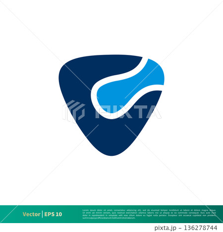 Abstract Triangle Shape Icon Vector Logo Template Illustration Design. Vector EPS 10. 136278744