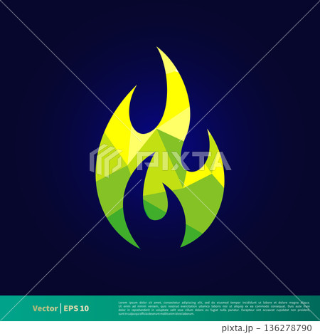 Fire Flame Icon Vector Logo Template Illustration Design. Vector EPS 10. Fire Flame Icon Vector Logo Template Illustration Design. Vector EPS 10. 136278790