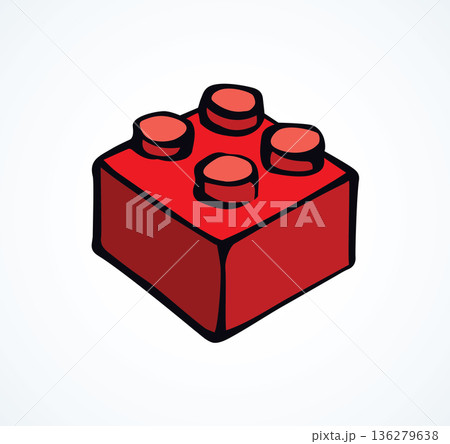 Lego. Vector drawing Lego. Vector drawing 136279638